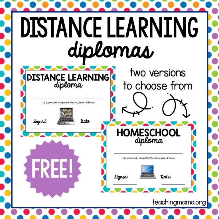 Distance Learning Diploma