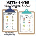 Summer Scavenger Hunts