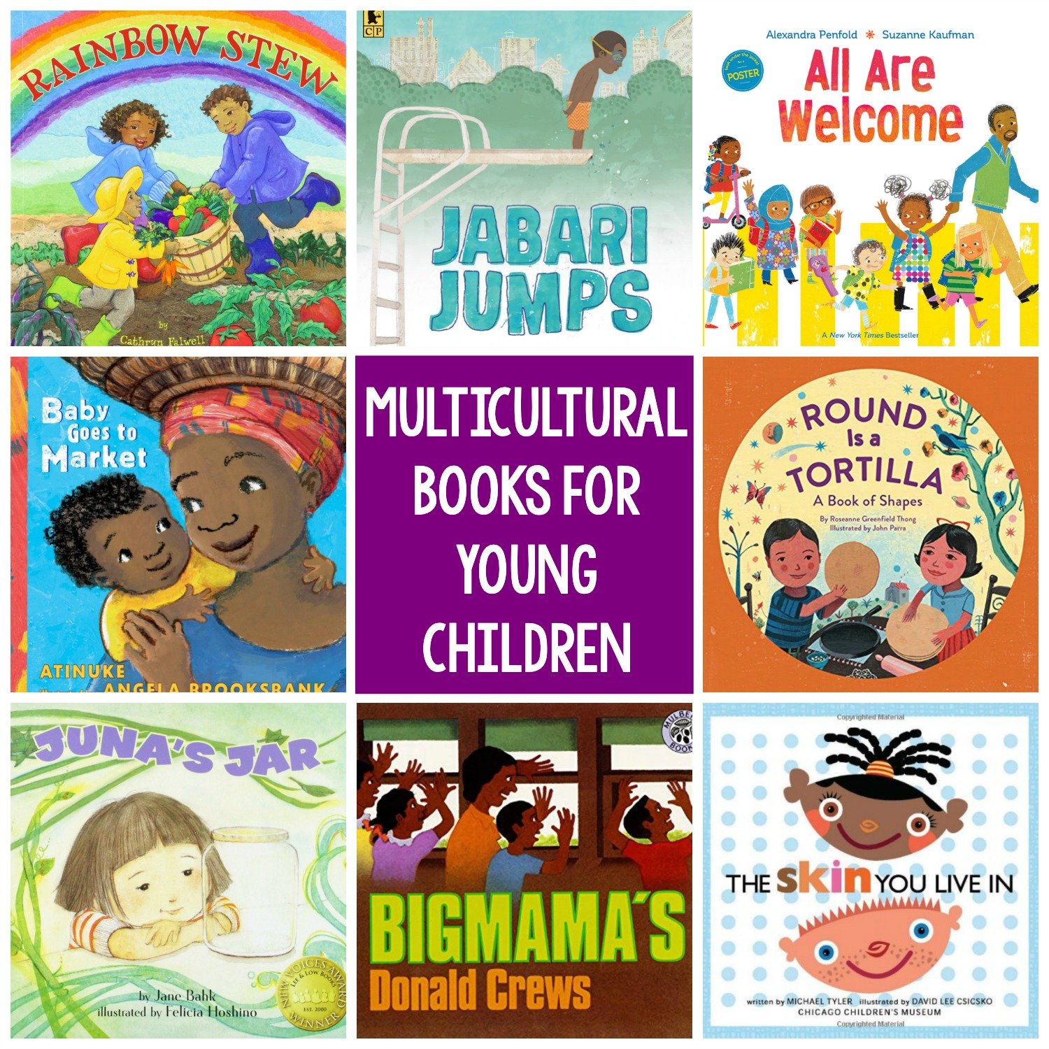 multicultural books for early childhood classrooms