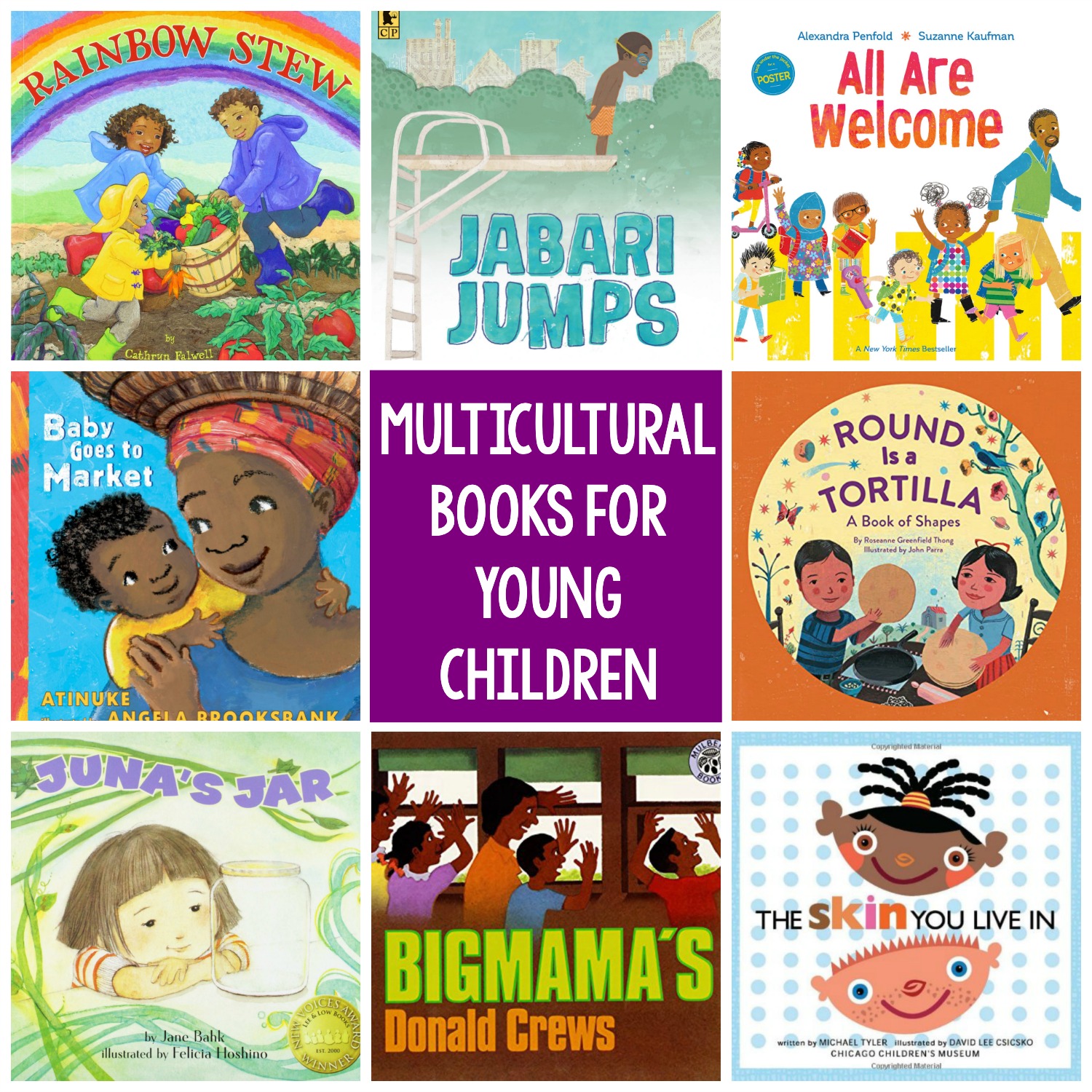 multicultural books for early childhood classrooms