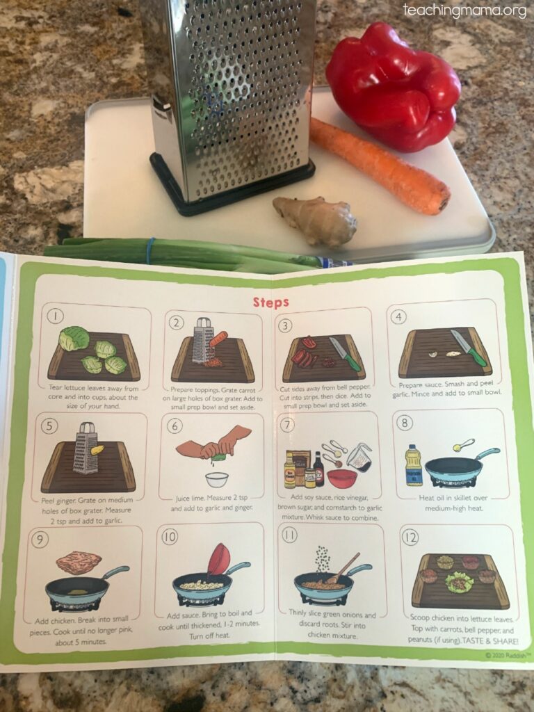 Honest Review of Raddish Kids Subscription Box - Teaching Mama