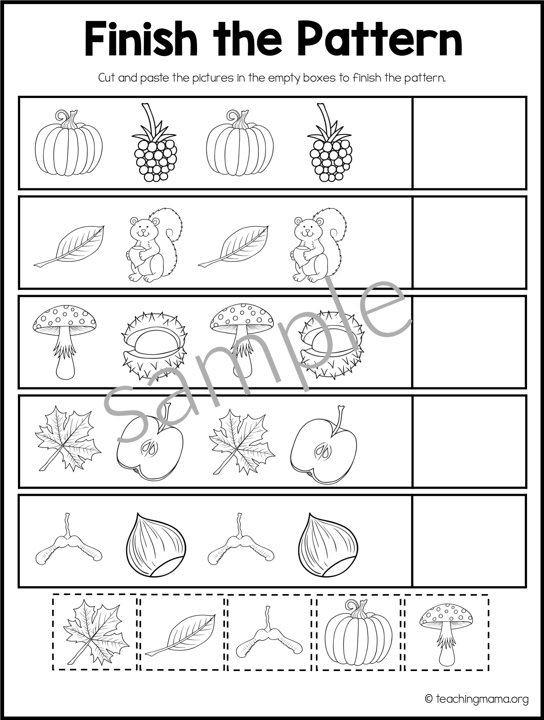 pattern printable