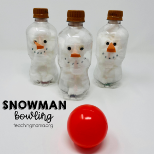 snowman bowling game