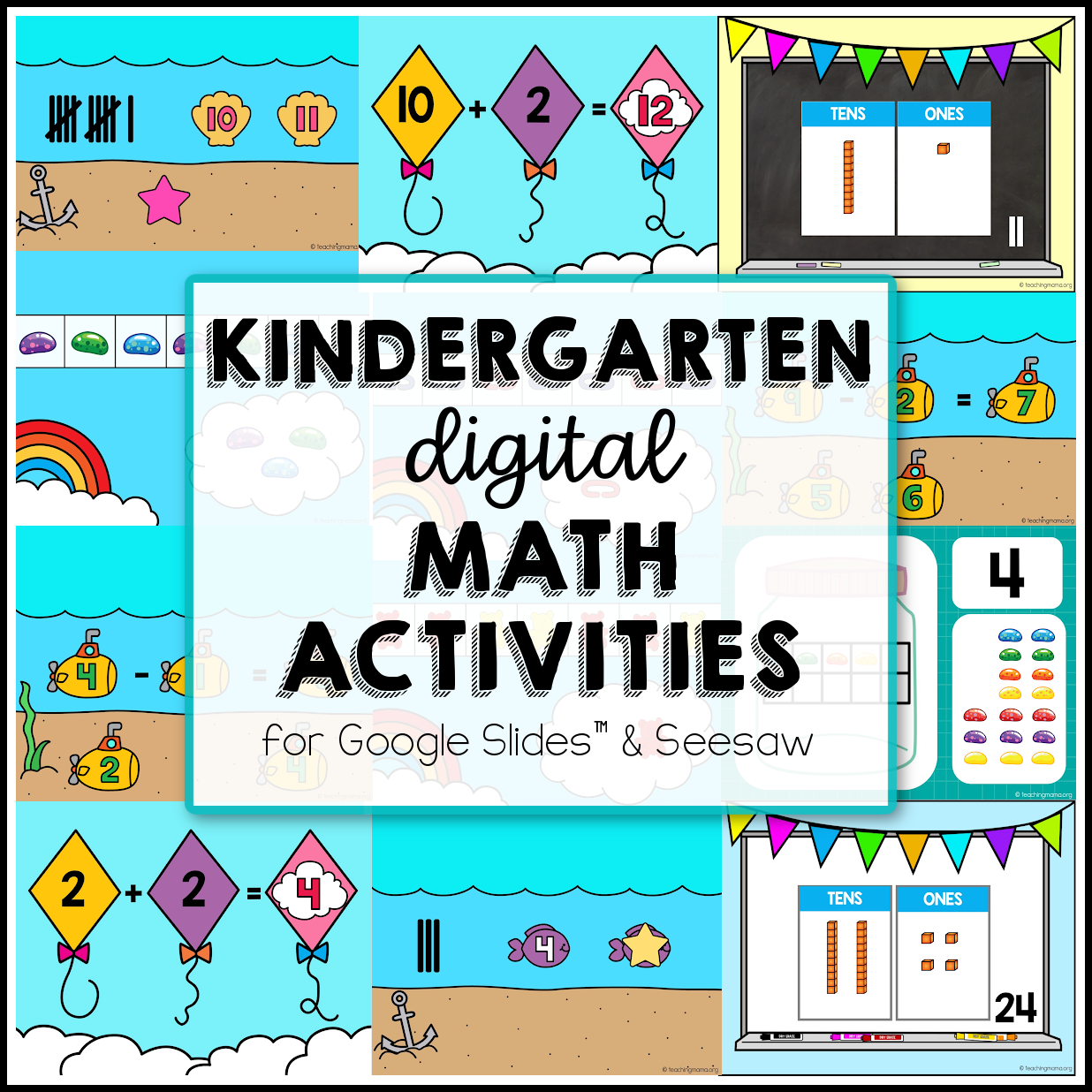fun educational activities for kindergarten math