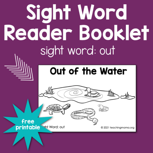 Sight Word Readers for the Word 