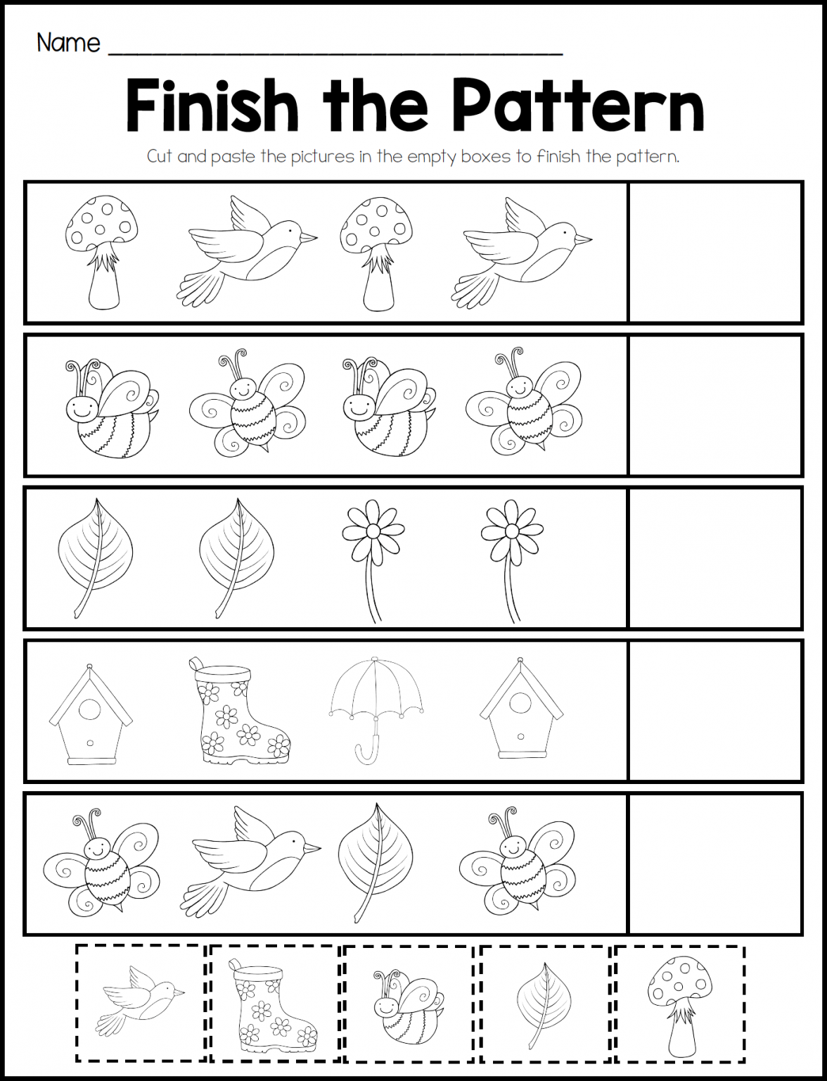 Spring Preschool Packet - Teaching Mama