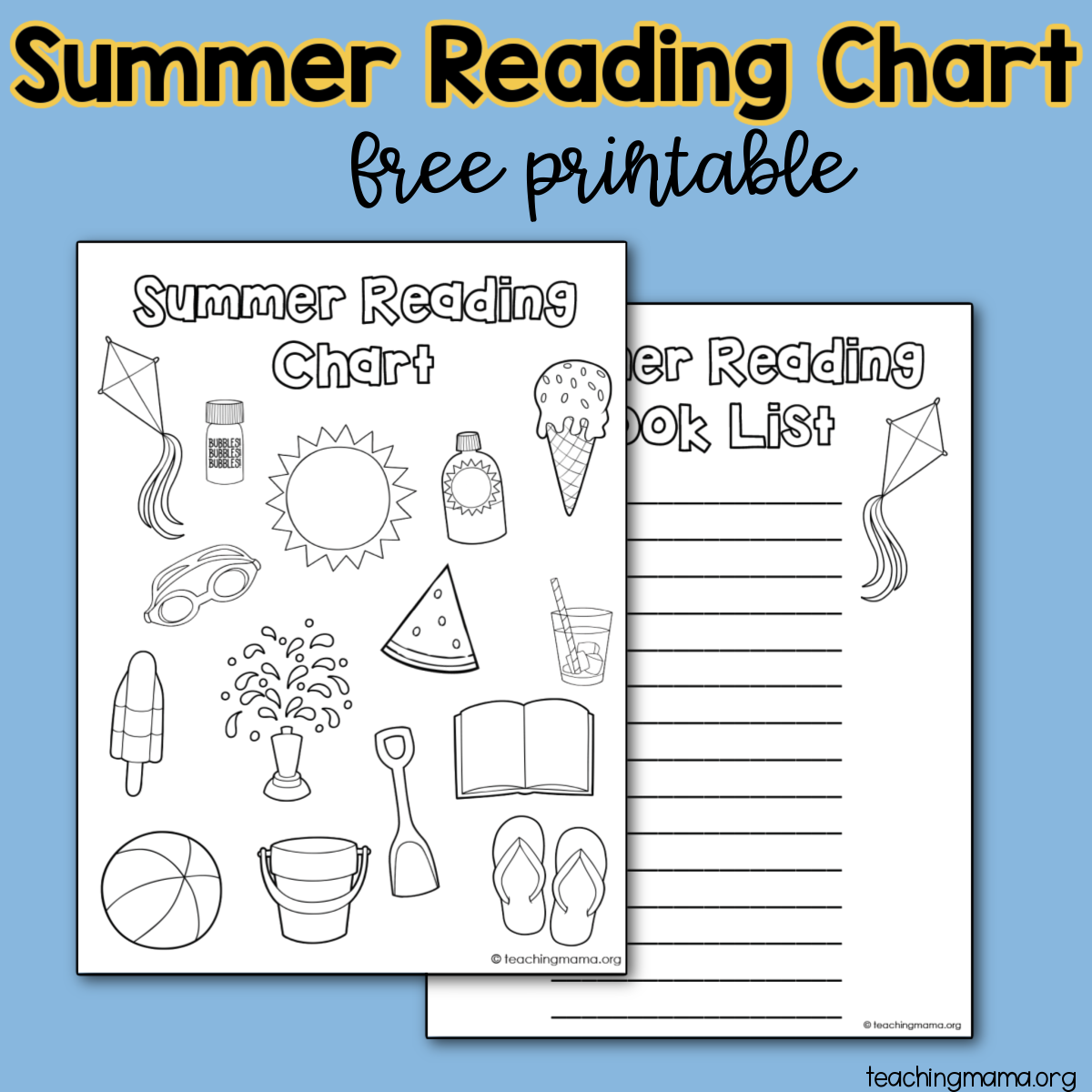 free-summer-reading-charts-teaching-mama