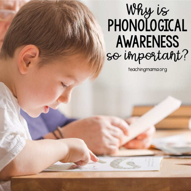 Why is Phonological Awareness so Important?