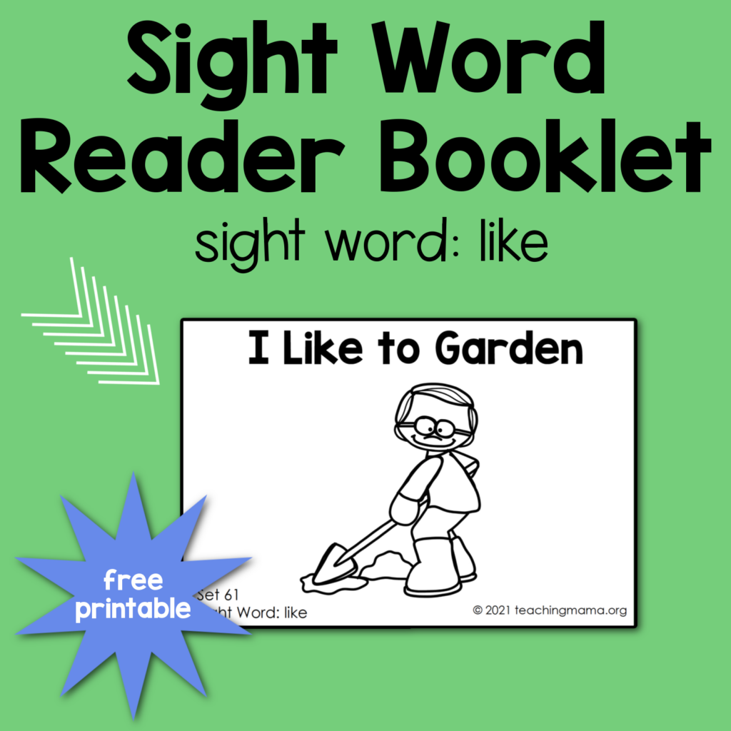 sight-word-reader-for-the-word-like-teaching-mama