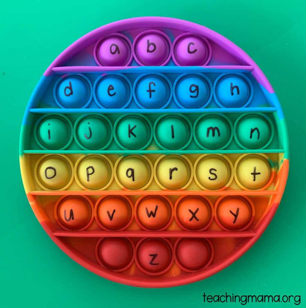Pop it Game Board – Smart Homes Tutoring