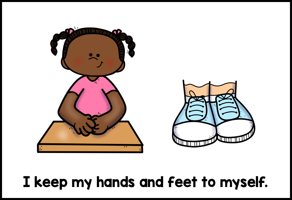 Keep Hands To Yourself Clip Art