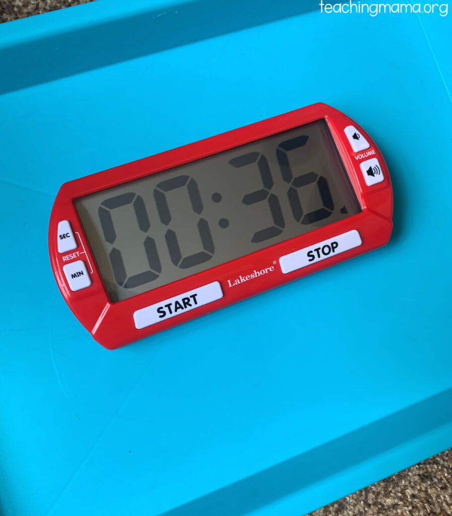 What can you do with a classroom timer? 