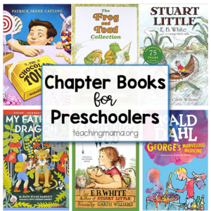 chapter books for preschoolers