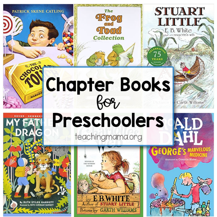 Chapter Books for Preschoolers - Teaching Mama