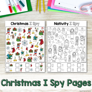 Christmas I Spy Pages