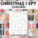 Holiday I Spy Printables
