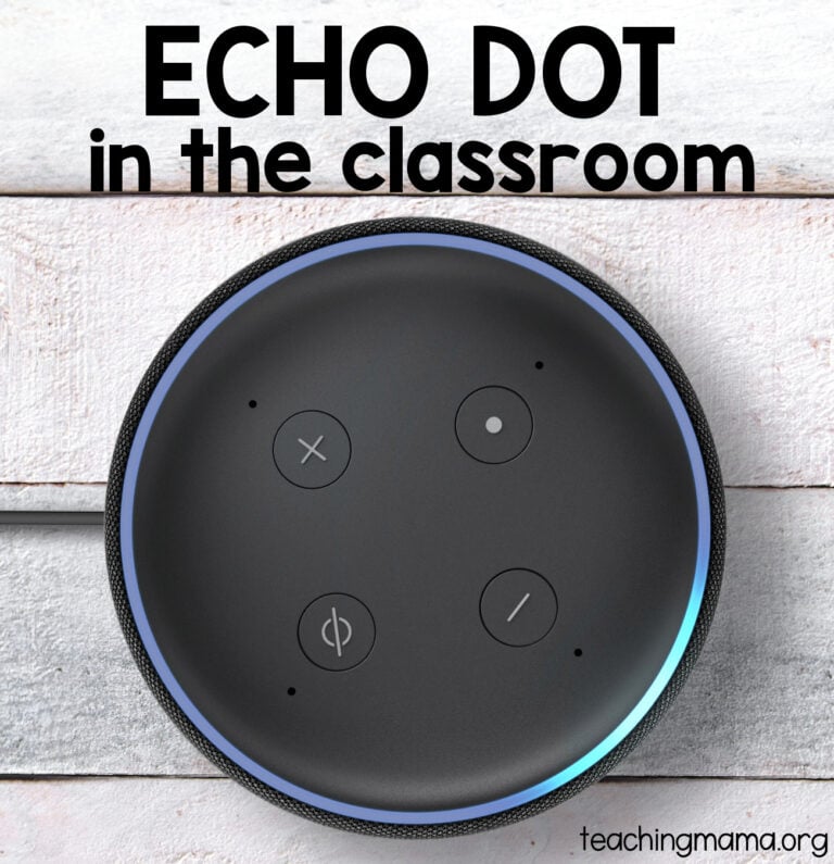 15 Ways to Use an Echo Dot in the Classroom