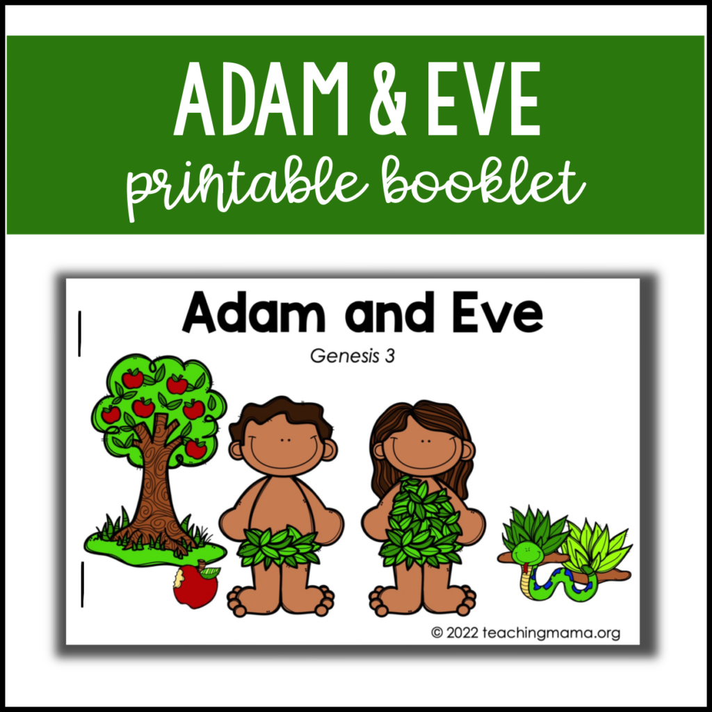 the story of adam and eve for kids