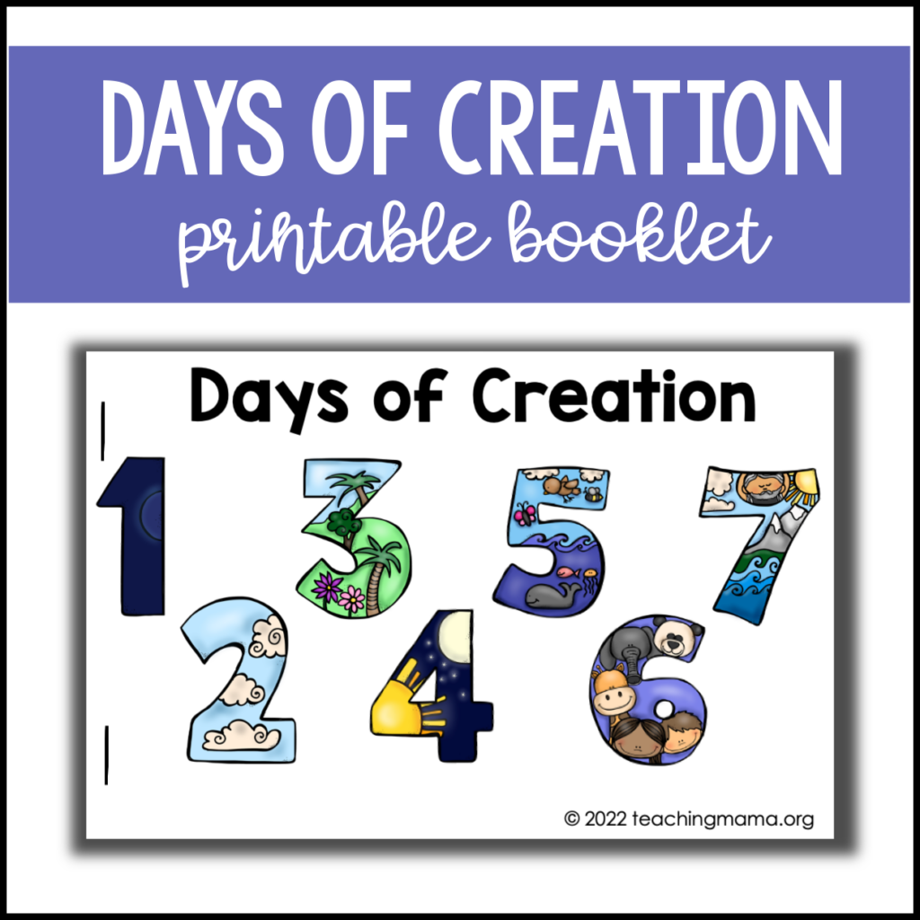 creation of the world in 7 days