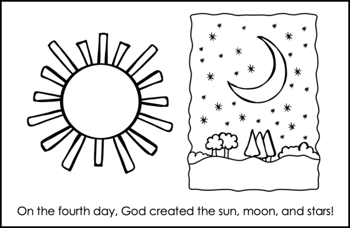 Days Of Creation Printable - Teaching Mama