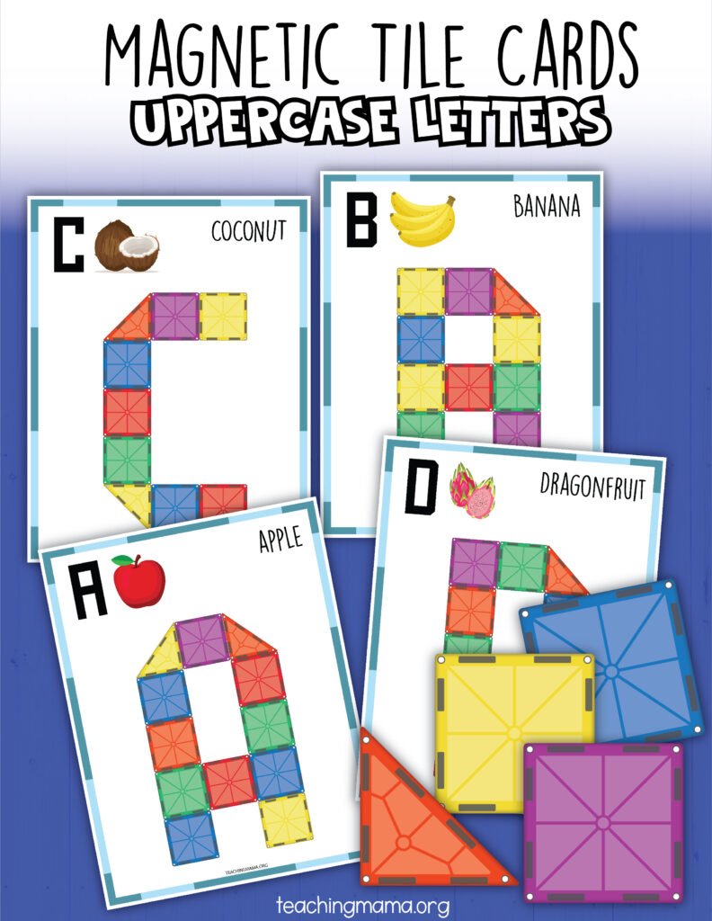 Magna Tile Letters - Uppercase