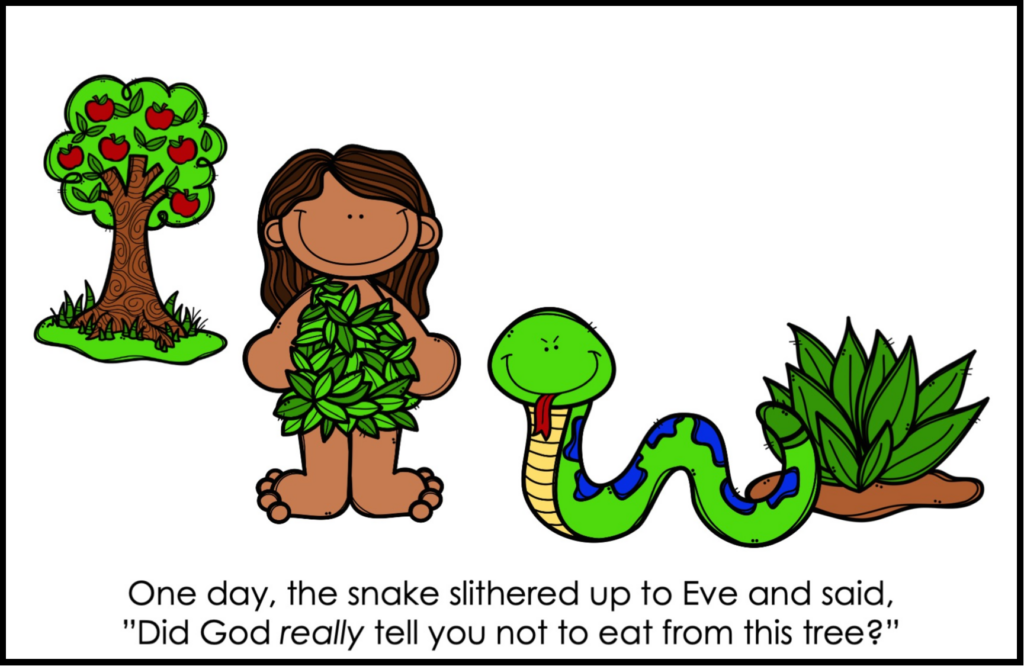 adam and eve for kids