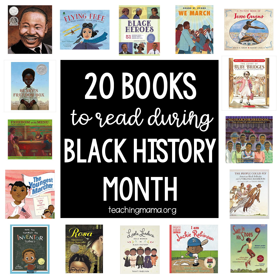 20 Books for Black History Month