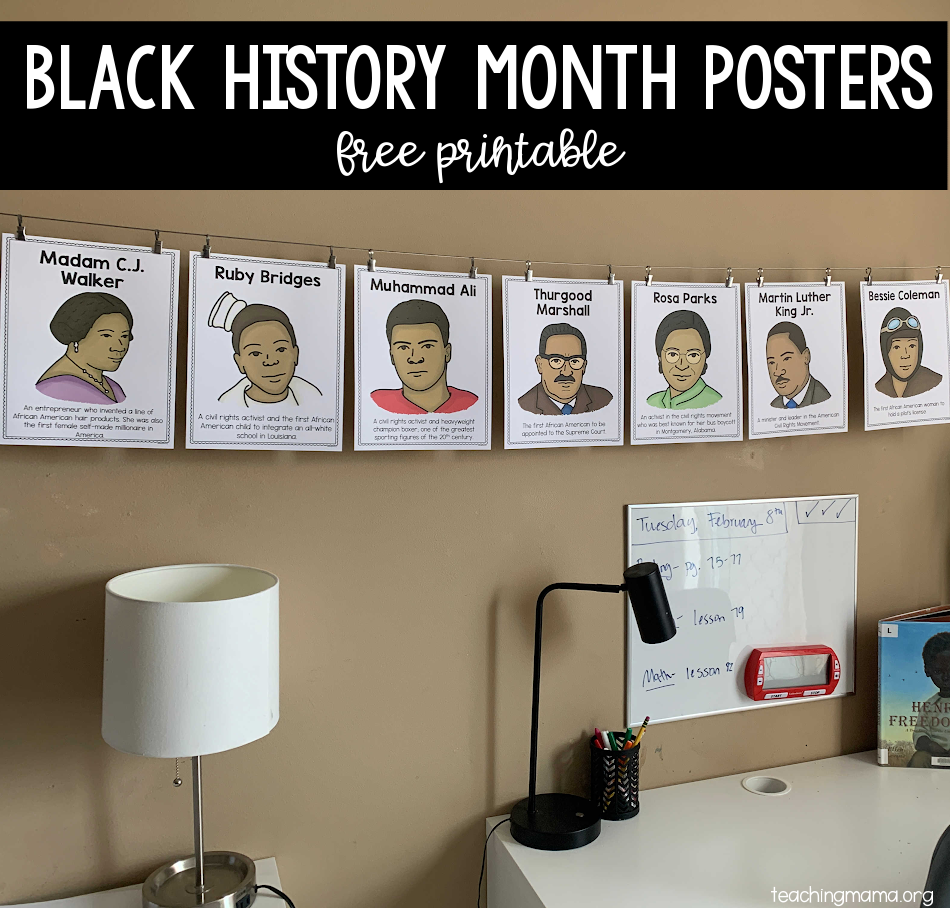 black history month posters - square (1)