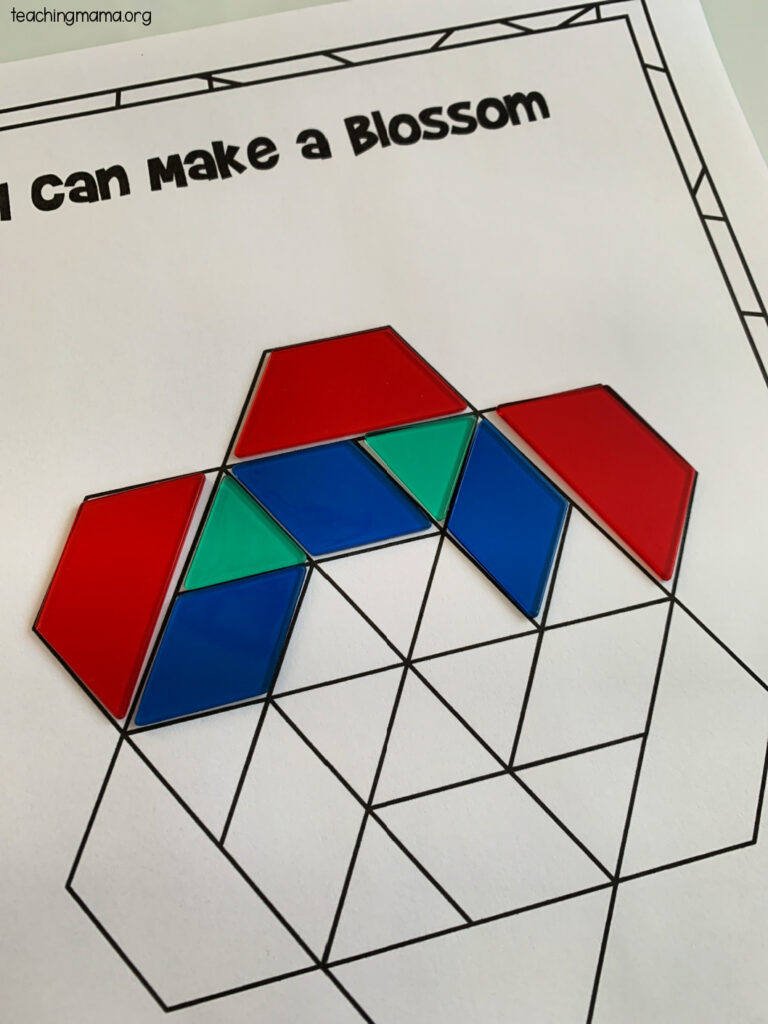 blossom pattern blocks