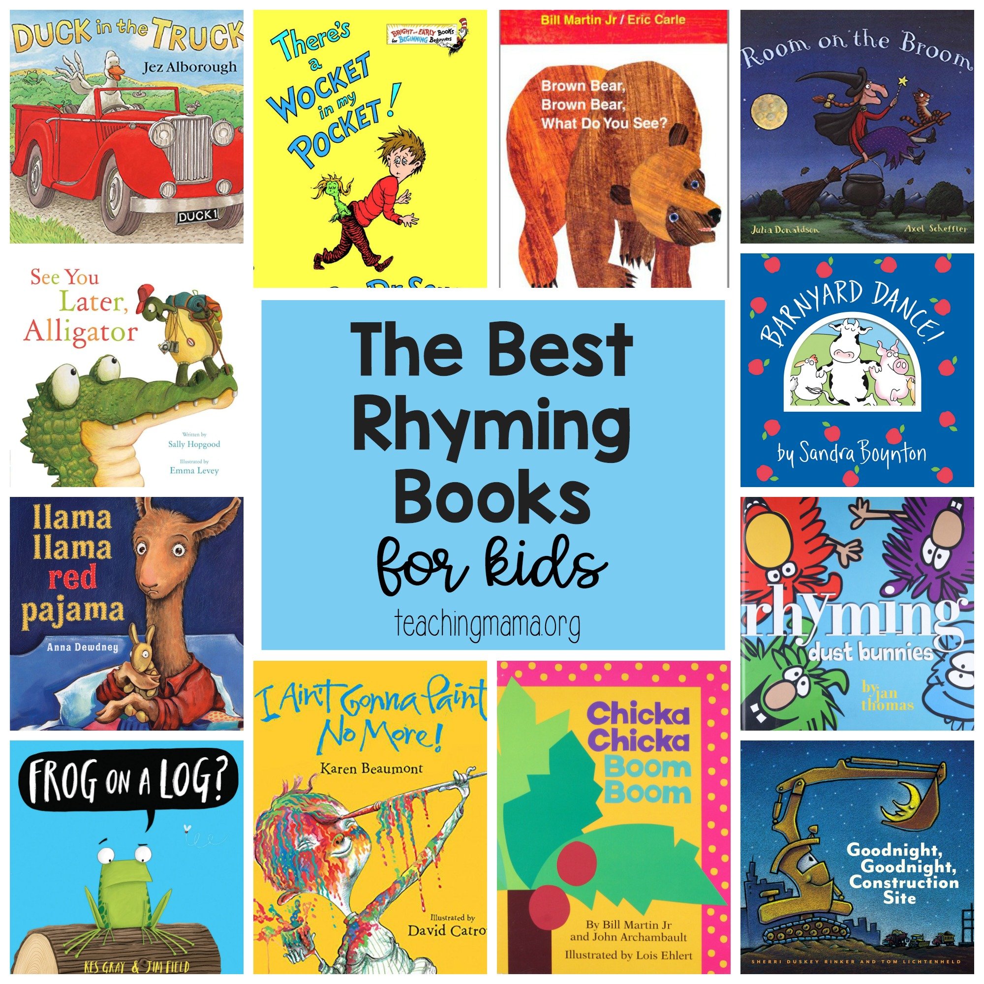 The Best Rhyming Books - Teaching Mama