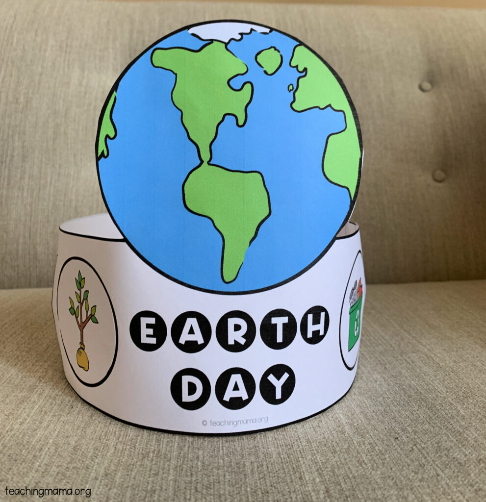 Free Printable Earth Day Hat For Kids