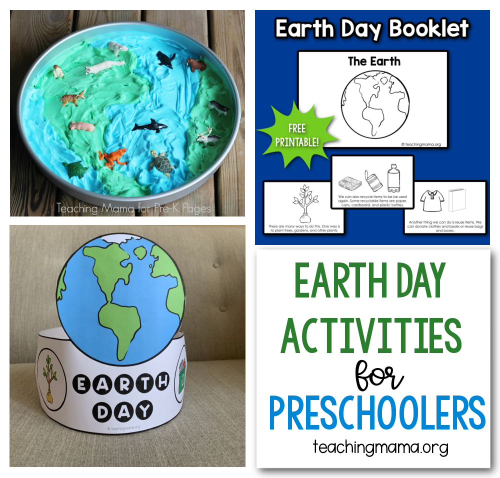 earth day activities for preschoolers teaching mama