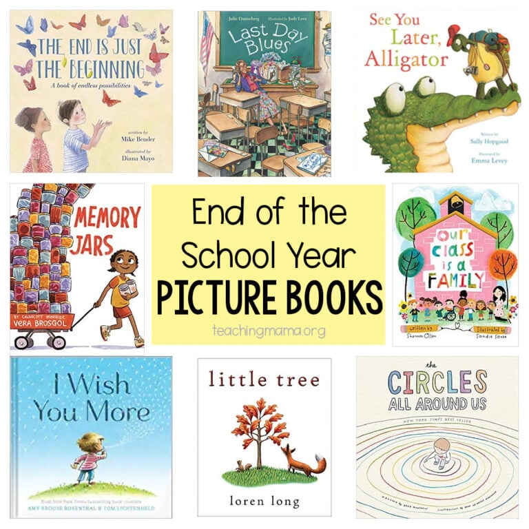 End of School Year Picture Books