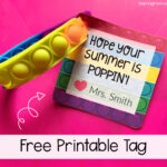 Poppin’ Summer Gift Tag