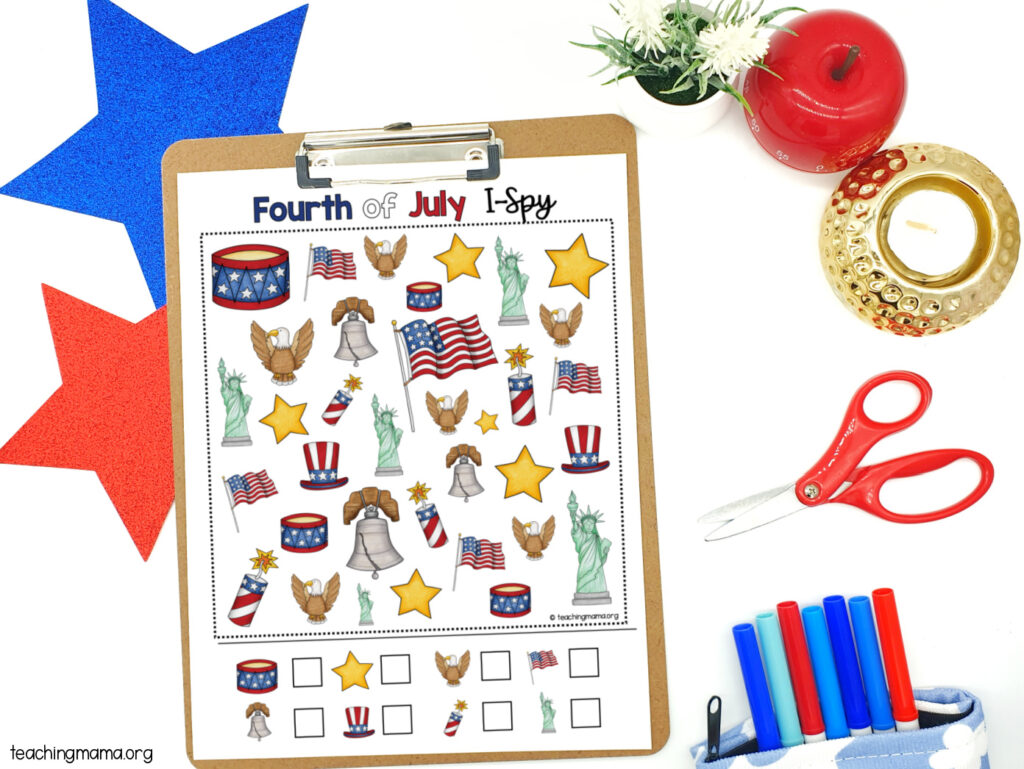4th of July I Spy