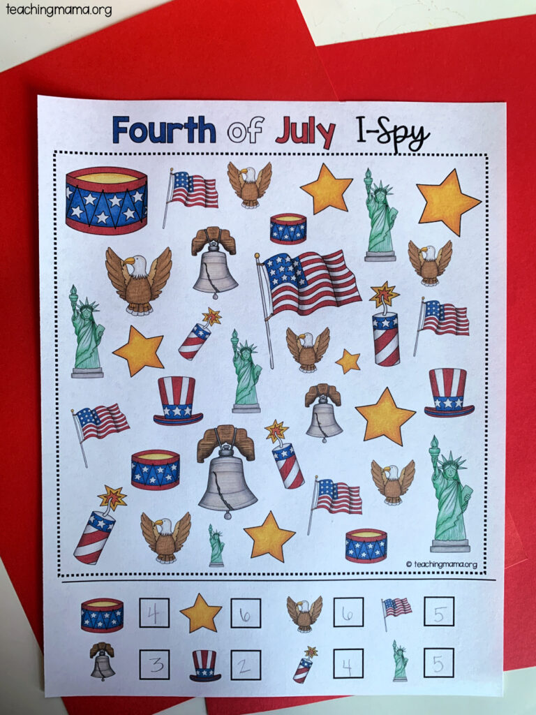 4th of July I-Spy