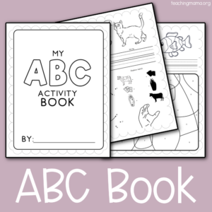 ABC Book - free printable