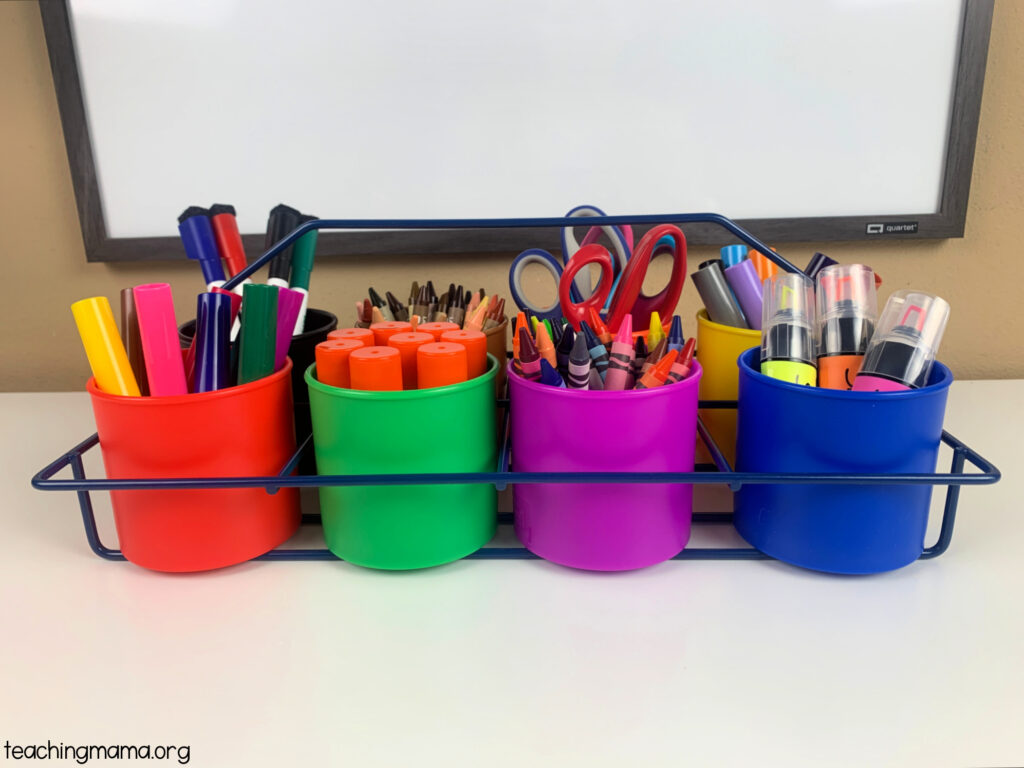 Crayon Organizer  Crayon organization, Classroom organization diy