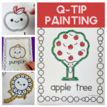 Fall Q-Tip Painting Printables