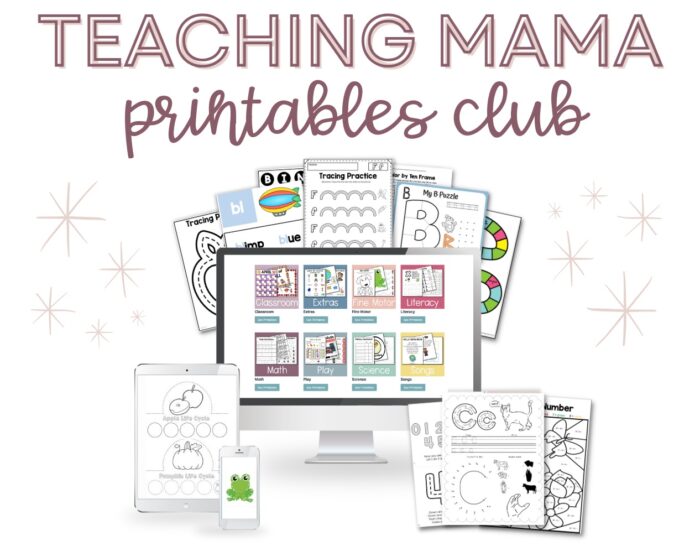 Printable Alphabet Booklets Teaching Mama