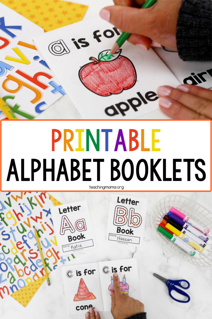 Printable Alphabet Booklets - Teaching Mama