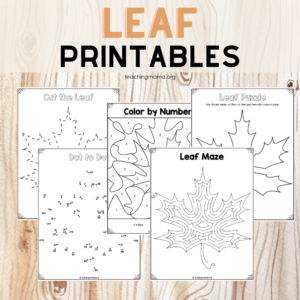 leaf printables