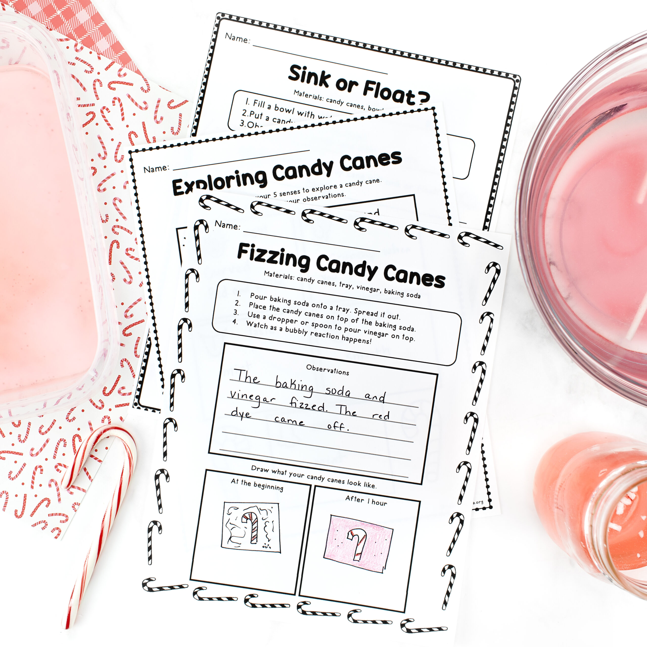 5 Candy Cane Experiments Teaching Mama