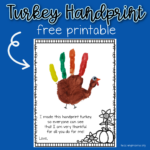 Turkey Handprint Printable