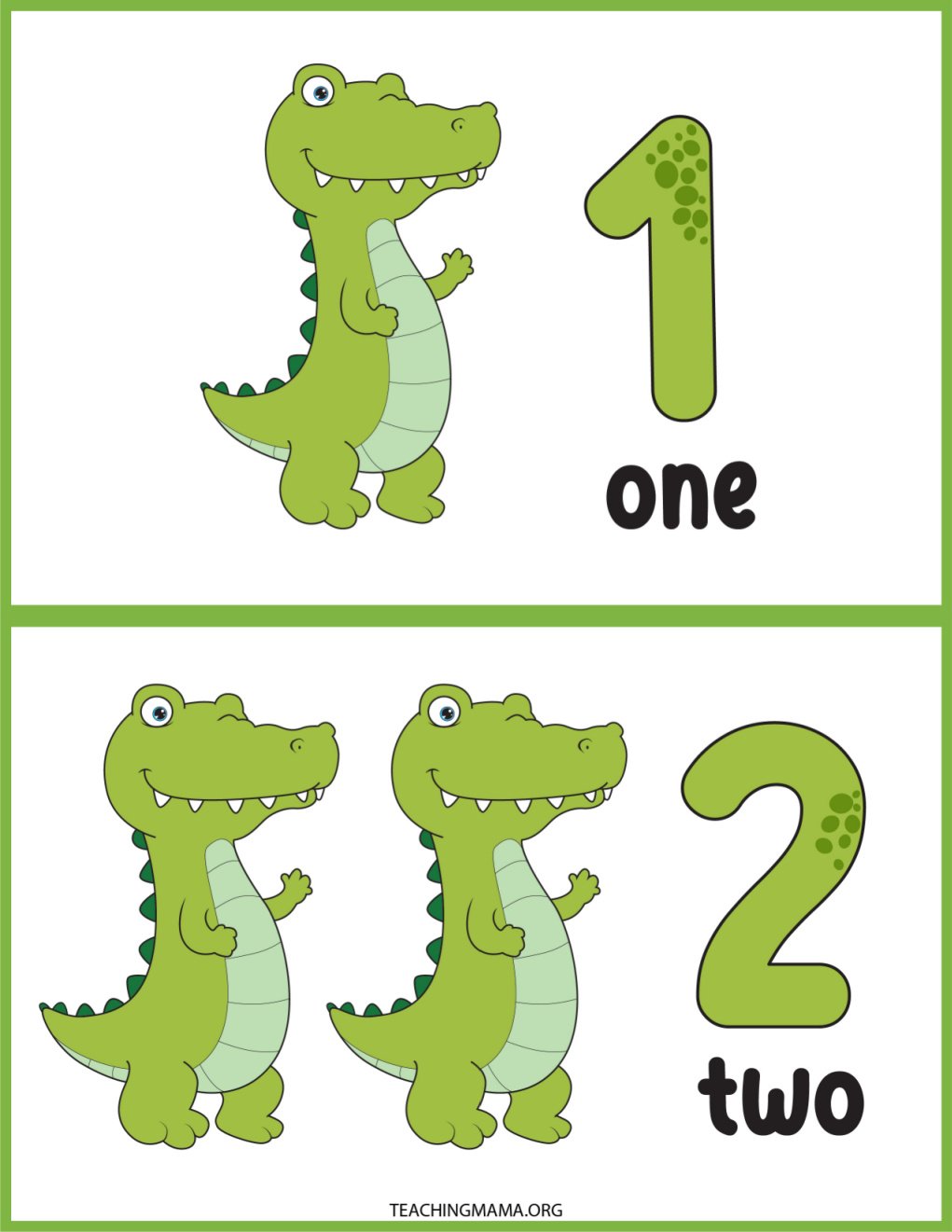 alligator numbers