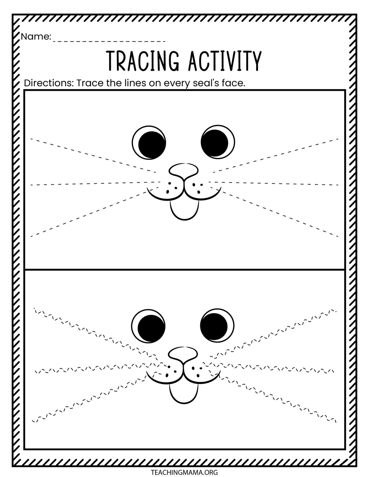 Polar Animals Preschool Packet - Teaching Mama