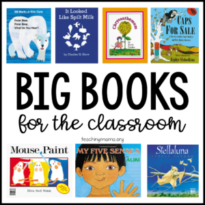 big books for the classroom