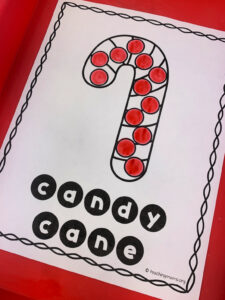 Christmas Do-A-Dot Pages - Teaching Mama