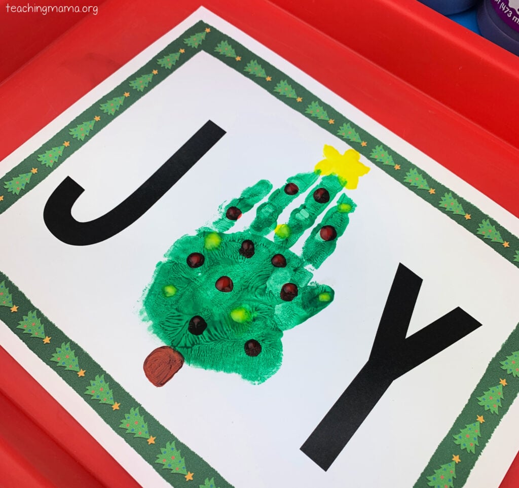 joy handprint project