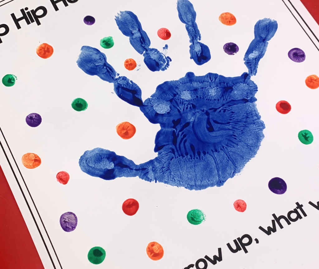 Handprint Project for 2023 - Teaching Mama